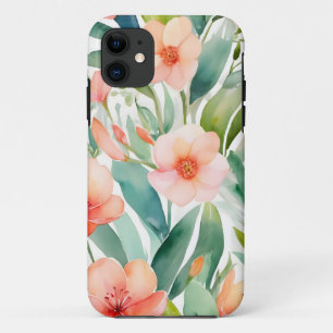Funda Para iPhone 11 Botánicos de primavera frescos