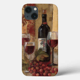 Funda Para iPhone 13 Botella y copas de vino de vino