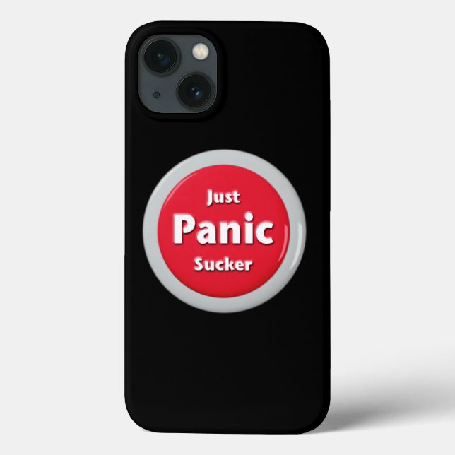 Funda De Case-Mate Para iPhone Botón de Pánico Inútil (Reverso)