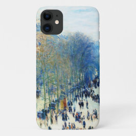 Funda Para iPhone 11 Boulevard des Capucines Claude Monet arte fino