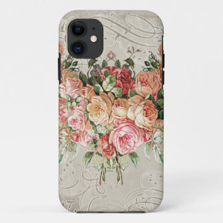 title_seo2 Bouquet de rosas inglesas, vintage y hoja de baño 