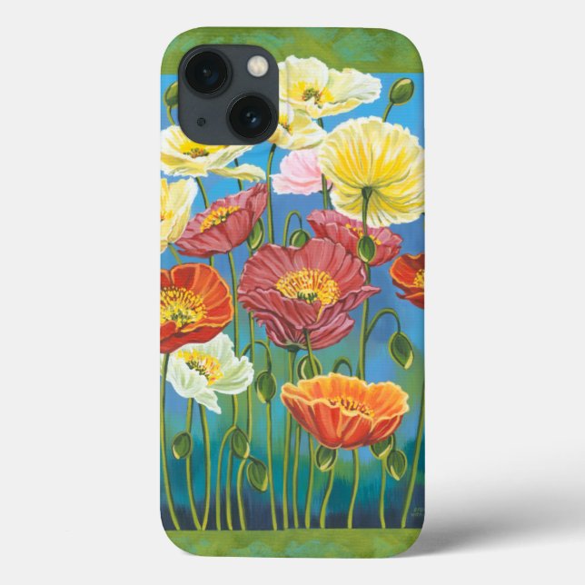 Funda De Case-Mate Para iPhone Bouquet en la frontera I (Reverso)