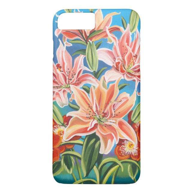 Funda De Case-Mate Para iPhone Bouquet en la frontera II (Reverso)
