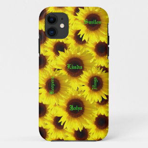 Funda Para iPhone 11 Bouquets de girasol