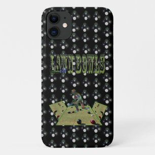 Funda Para iPhone 11 Bowler De Césped En Bolas De Césped Negro,
