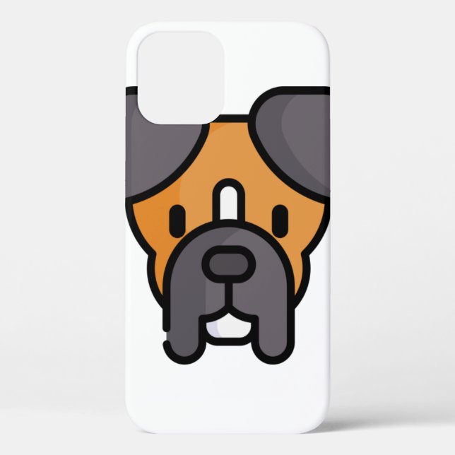 Funda De Case-Mate Para iPhone Boxeador (Reverso )