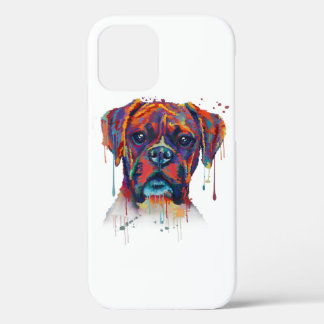 Funda Para iPhone 12 Pro Boxer Face Phonecase, Ipadcase | Perros amantes