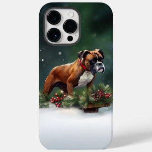Funda Para iPhone 14 Pro Max De Case-Mate Boxer Navidad nieve invierno
