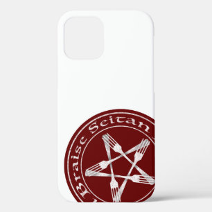 Funda Para iPhone 12 Pro Braise Seitan Vegan Pentagram (versión ligera)