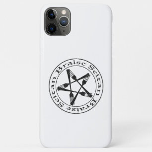 Funda Para iPhone 11 Pro Max Braise Seitan Vegan Pentagram (versión oscura)