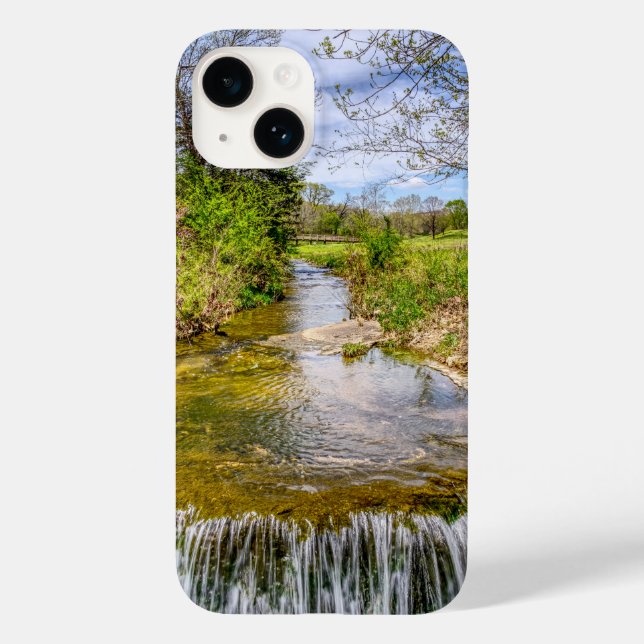 Funda De Case-Mate Para iPhone Branson Fall Creek Stream (Reverso )