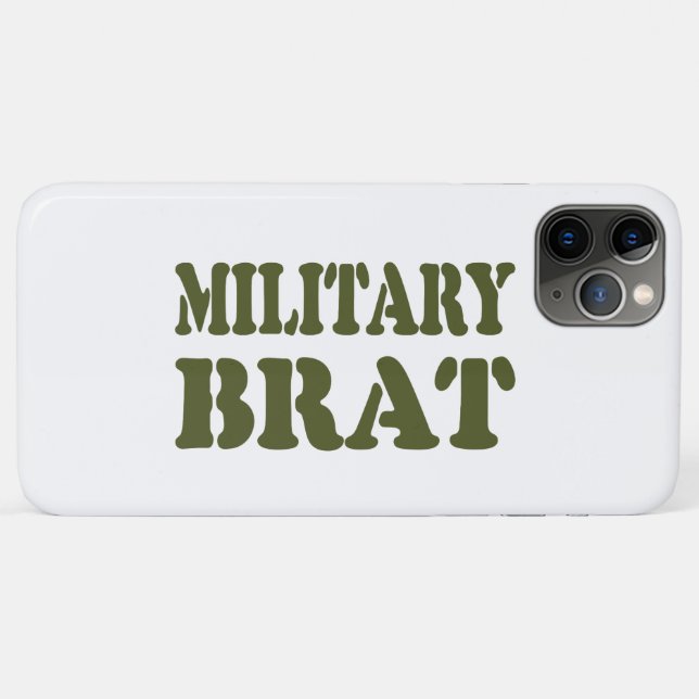 FUNDA DE Case-Mate PARA iPhone BRAT MILITAR (Reverso (horizontal))