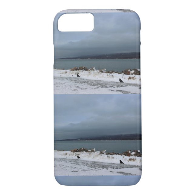 Funda De Case-Mate Para iPhone Braving la tormenta junto (Reverso)