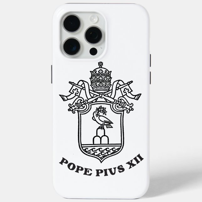Funda De Case-Mate Para iPhone Brazos del Pío XII (Reverso )