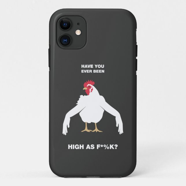 Funda De Case-Mate Para iPhone Brazos del pollo (Reverso)