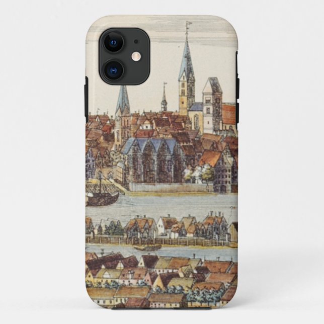 Funda De Case-Mate Para iPhone Bremen, Alemania, 1719 (Reverso)