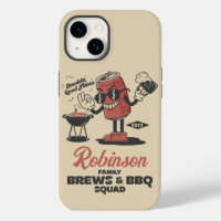 Breve Y BBQ Squad Funny Barbeque Family Personaliz