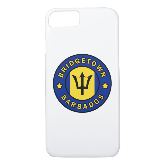 Funda De Case-Mate Para iPhone Bridgetown Barbados (Reverso)