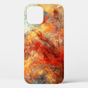 Funda Para iPhone 12 Bright artistic splashes. Abstract painting color
