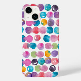 Funda Para iPhone 14 De Case-Mate Bright Watercolor iPhone Case – Artistic Abstract 