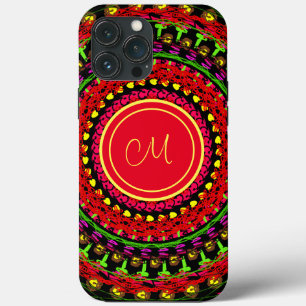 Funda Para iPhone 13 Pro Max Brillante abstracto