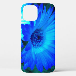 Funda Para iPhone 12 Brillante Daisy Azul