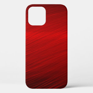 Funda Para iPhone 12 Brillante negocio de papel rojo rubí