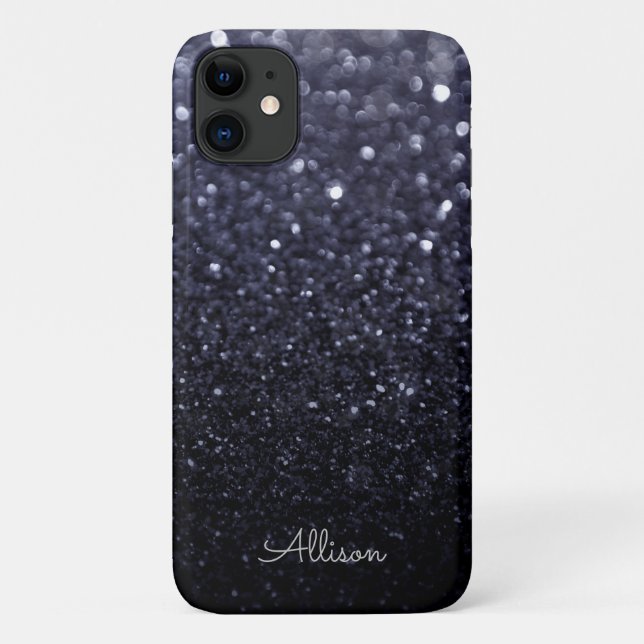 Funda De Case-Mate Para iPhone Brillante oscuro (Reverso)