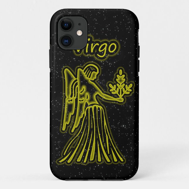 Funda De Case-Mate Para iPhone Brillante Virgo (Reverso)