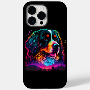 Funda Para iPhone 14 Pro Max De Case-Mate Brillante y bello perro de montaña de Berna