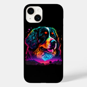 Funda Para iPhone 14 De Case-Mate Brillante y bello perro de montaña de Berna