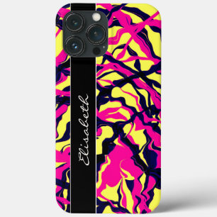 Funda Para iPhone 13 Pro Max Brillo abstracto