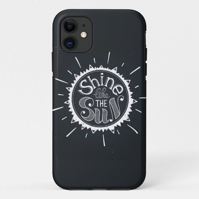 Funda De Case-Mate Para iPhone Brillo como The Sun (Reverso)