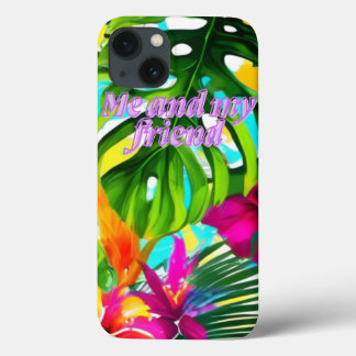 Funda Para iPhone 13 Brillo de la flor