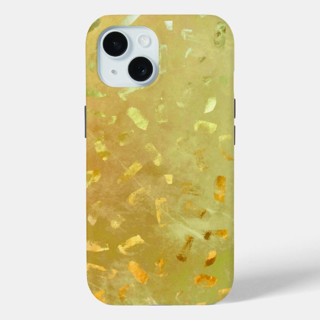 Funda De Case-Mate Para iPhone Brillo Dorado (Reverso )
