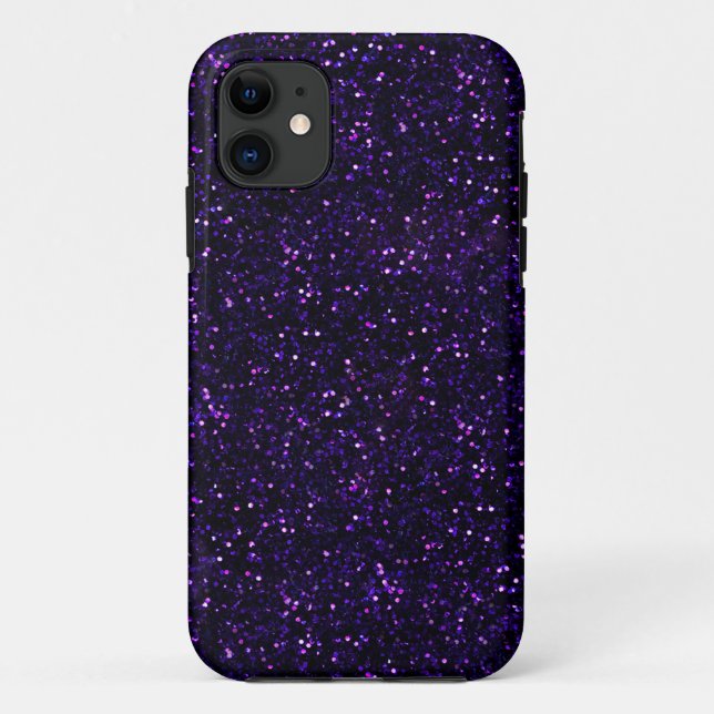Funda De Case-Mate Para iPhone Brillo púrpura Amethyst oscuro (Reverso)