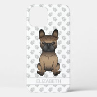 Brindle Bulldog Francés / Frenchie Perro Lindo & N