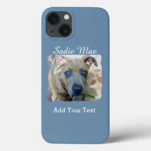 Funda Para iPhone 13 Brindle Pit Bull con una foto de Shirley Taylor