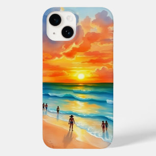 Funda Para iPhone 14 De Case-Mate Brisa oceánica y fuertes cielos