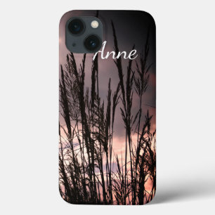 Funda Para iPhone 13 Brisa veraniega, hierba, cielos foto personalizada