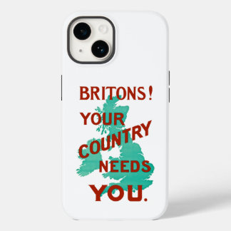 Funda Para iPhone 14 De Case-Mate ¡Británicos! Tu país te necesita Funda-Mate iPhone