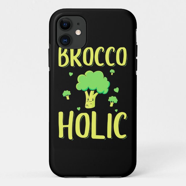 Funda De Case-Mate Para iPhone Brocco Holic vegetariano (Reverso)