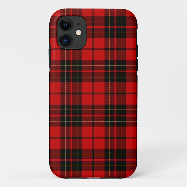 Funda De Case-Mate Para iPhone Brodie tartan (Reverso)