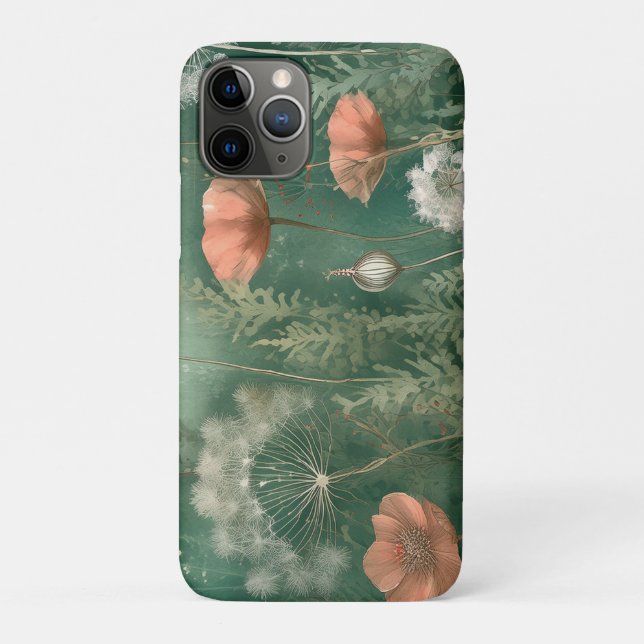 Funda De Case-Mate Para iPhone Bromas botánicas: Flor generada por IA (Reverso)
