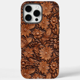 Funda Para iPhone 14 Pro De Case-Mate Brown Boho Floral