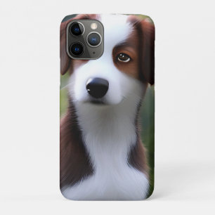 Funda Para iPhone 11 Pro Bruce The Border Collie Puppy,