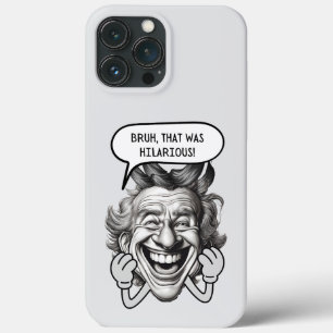 Funda Para iPhone 13 Pro Max Bruh Eso Fue Gracioso