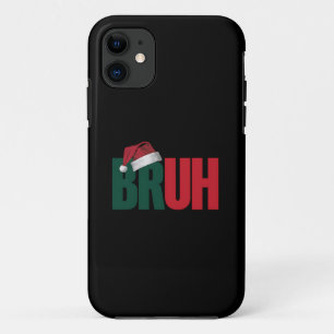 Funda Para iPhone 11 Bruh Meme Graciosamente Diciendo A Los Navidades D