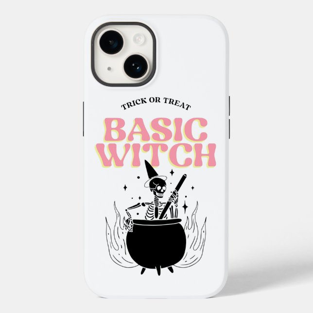 Funda De Case-Mate Para iPhone Bruja Básica (Reverso )