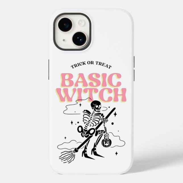 Funda De Case-Mate Para iPhone Bruja básica (Reverso )